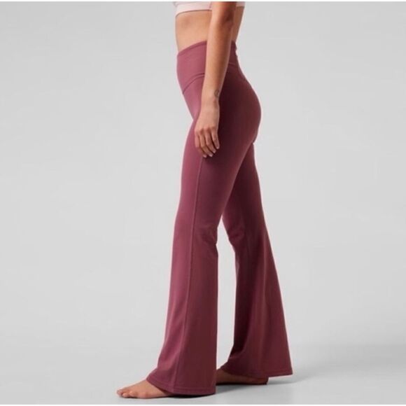 NWT Athleta - Elation Flare Pant - Tawny Rose - Picture 2 of 12